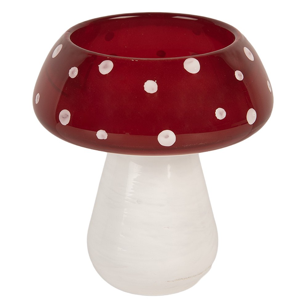Thé - Porte-lumière Champignon Ø 8x9 cm