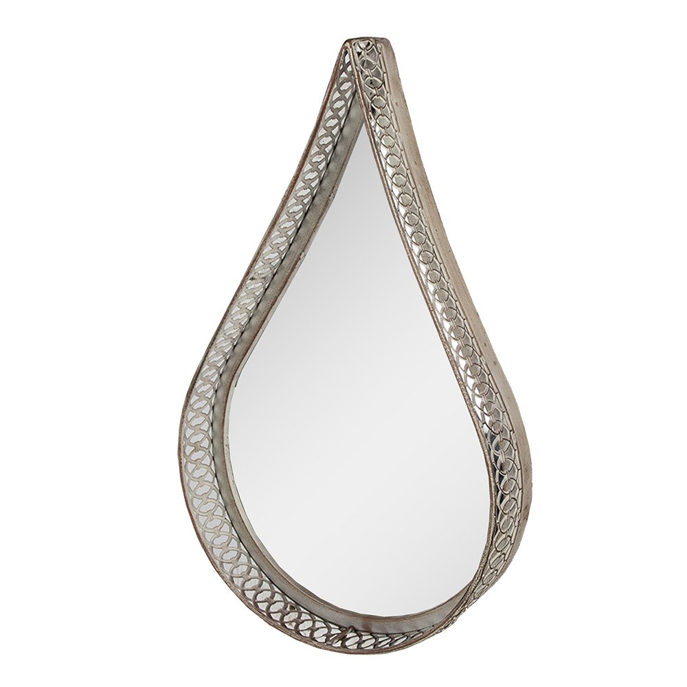 Miroir mural décoratif - Métal/Verre