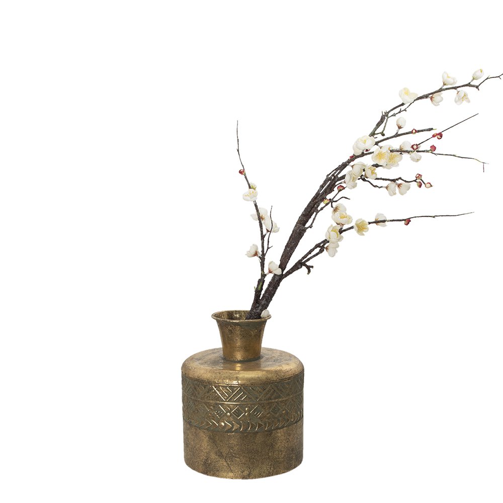 Vase de décoration en métal