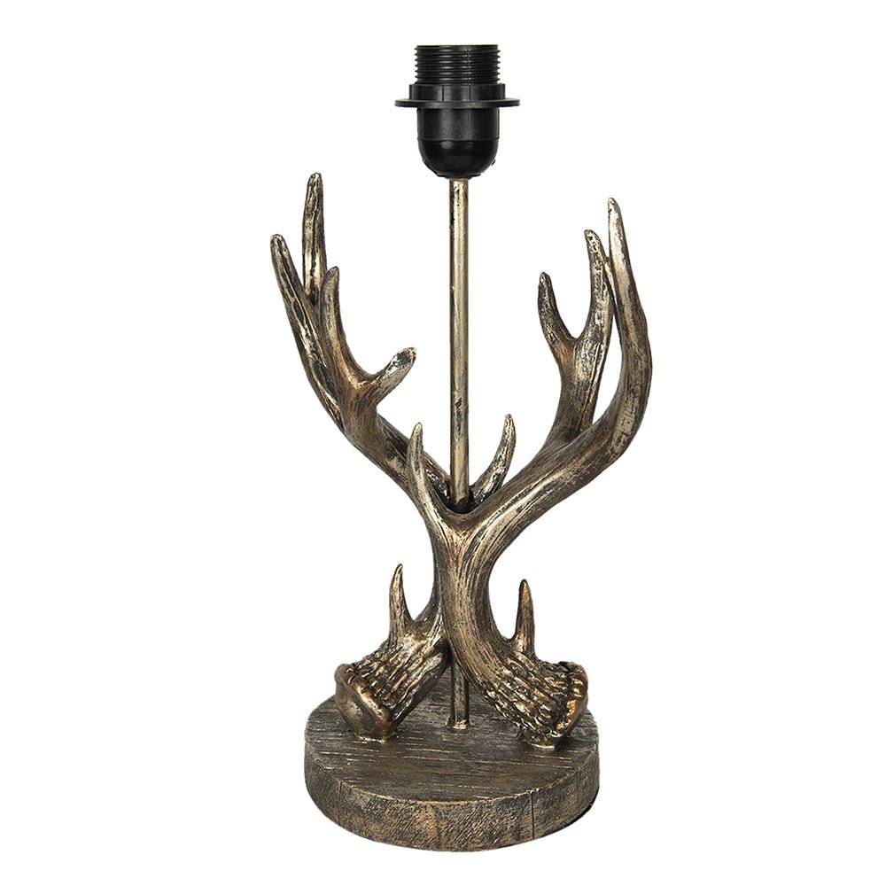 Pied de lampe forme bois de cerf