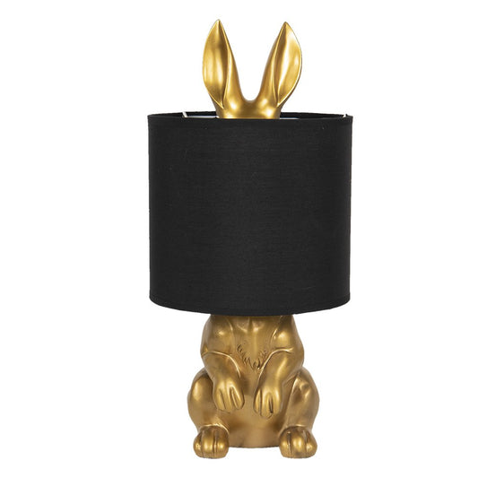 Gold Hare Table Lamp ? 20x42 cm E27/max 1x60W