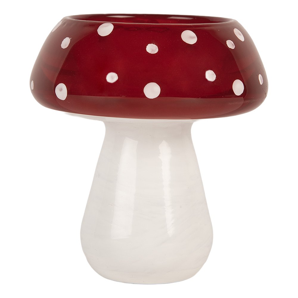 Thé - Porte-lumière Champignon Ø 8x9 cm