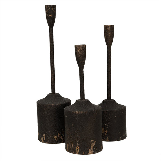 Chandeliers (lot de 3) - Noir - Fer