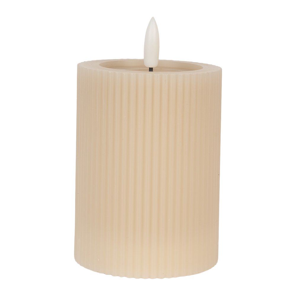 Bougie Led Beige