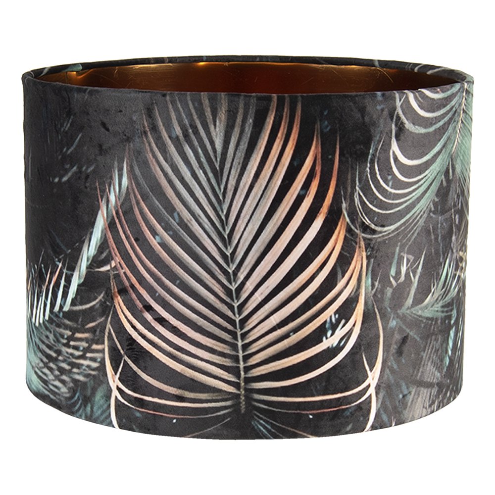 Black, Green Pendant Lamp Shade ? 34x24cm / E27