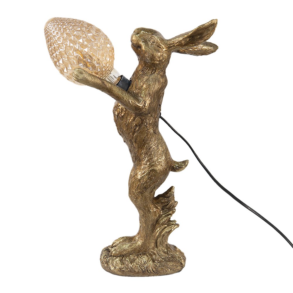 Lampe de table Lapin Doré