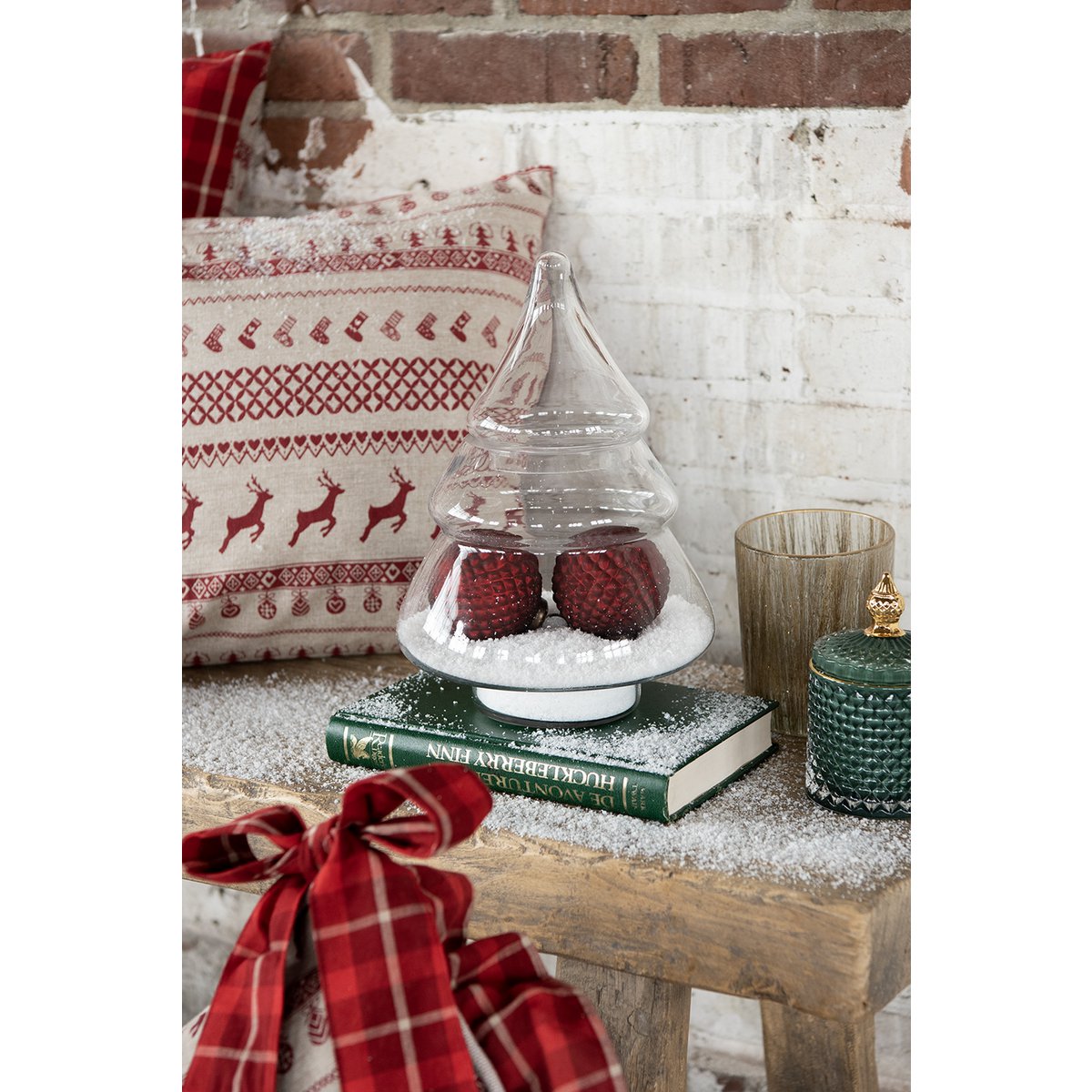 Pot de conservation avec couvercle Ø 19x29 cm