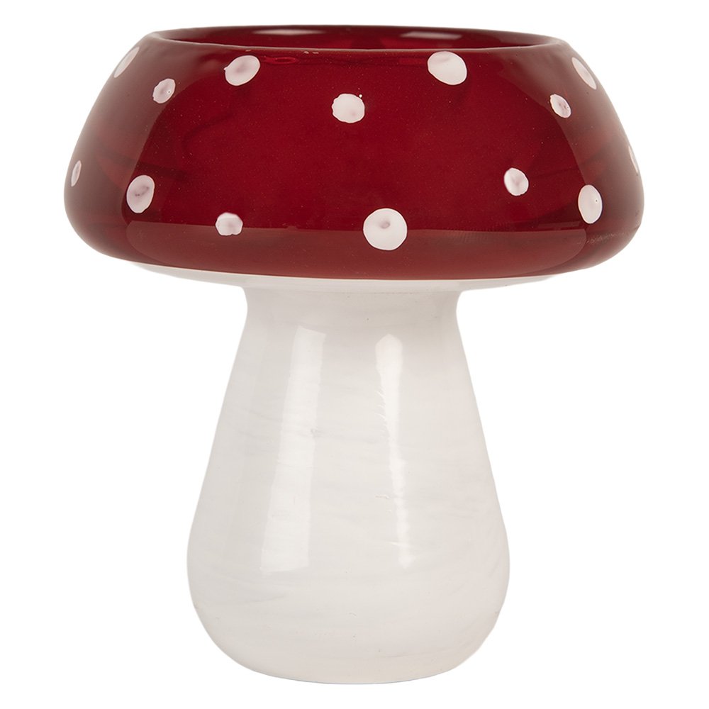 Thé - Porte-lumière Champignon Ø 8x9 cm