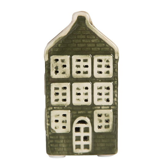 Maison de décoration avec LED 4x4x8 cm