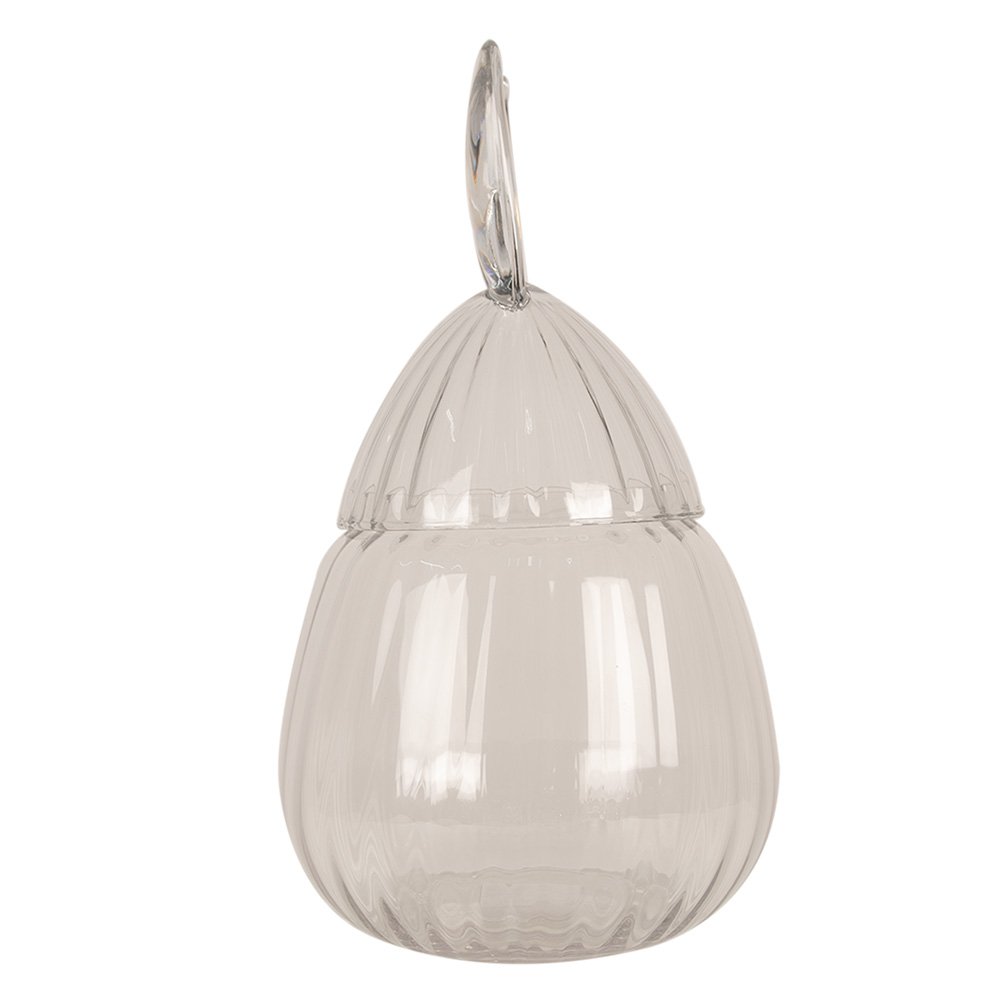 Bonbonnière  Lapin en verre Transparent