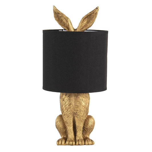 Lampe à poser Lapin - Or/Noir