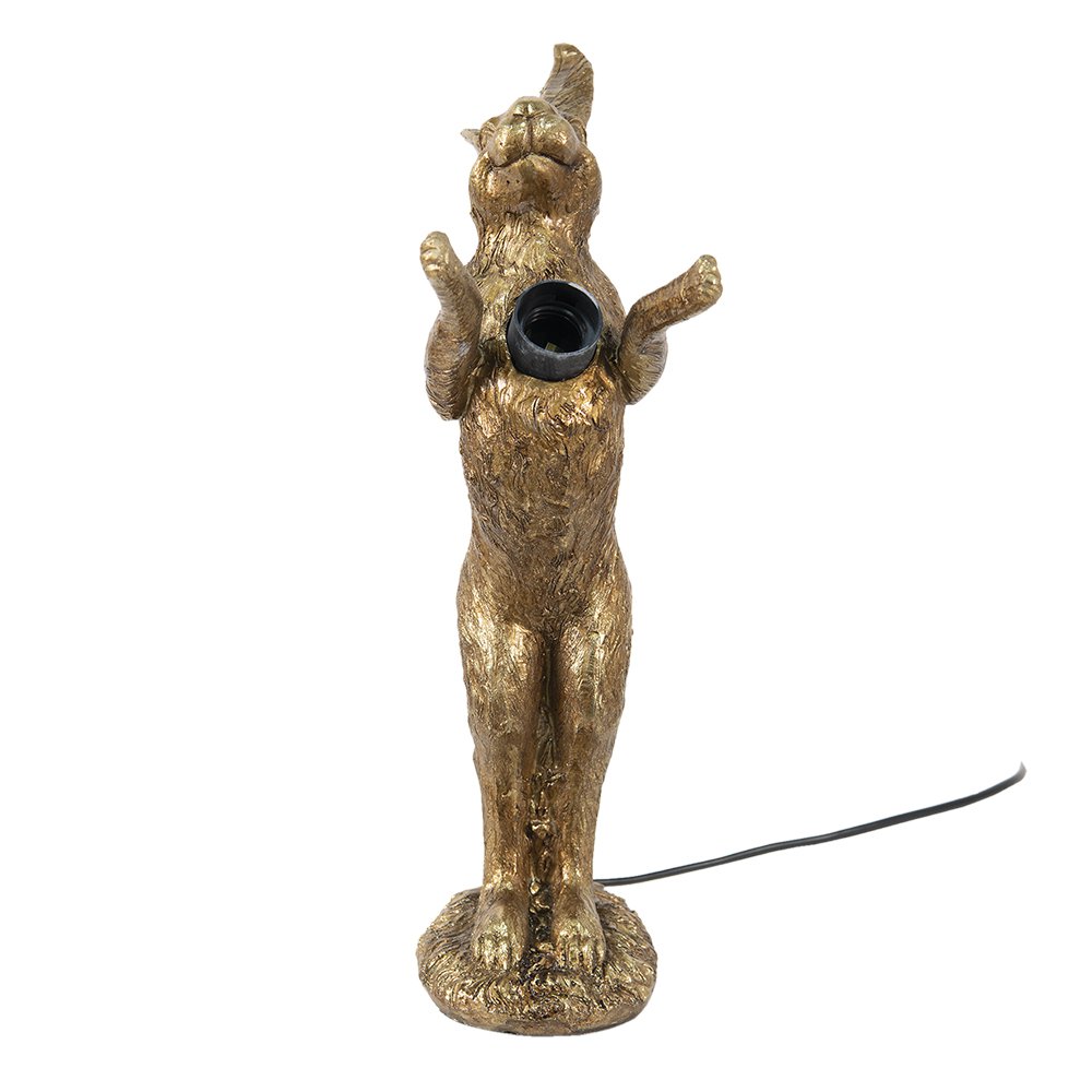 Lampe de table Lapin Doré