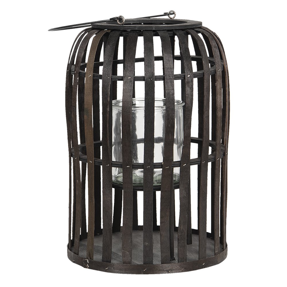 Lanterne - Bois brun