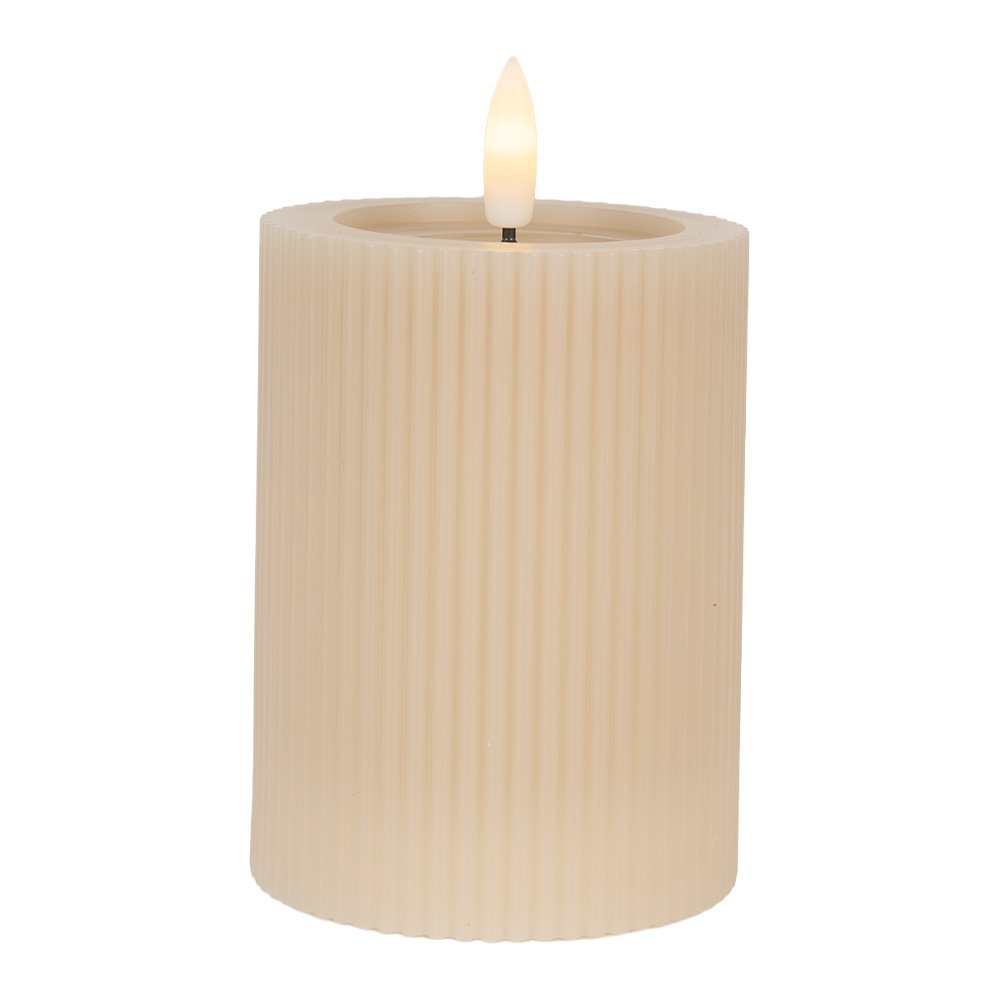 Bougie Led Beige