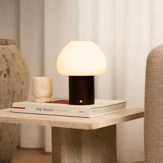 Lampe en bois - rechargeable